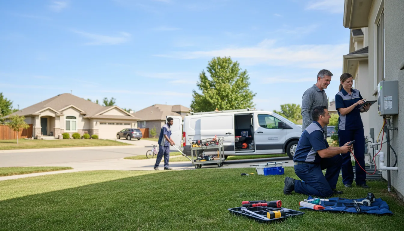 Tankless water heater service in Newville, PA